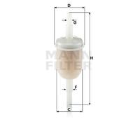 Mann Fuel Filter 503770029