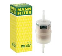 MANN-FILTER WK 42/1 Fuel Filter - for Cars + Transporters Single pack, White