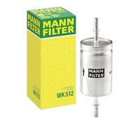 MANN-FILTER WK 512 Fuel Filter - CARS + TRANSPORTERS, Black