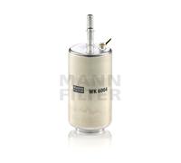 Fuel filter In-Line Filter WK 6004 MANN-FILTER for VOLVO V60 I V70 III S80 II