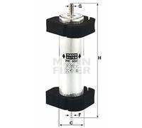 Fuel filter In-Line Filter WK 6021 MANN-FILTER for AUDI PORSCHE