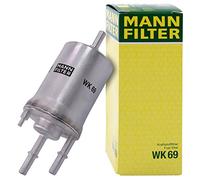 MANN Fuel In-Line Filter 76mm Outer Diameter 216mm Height Fits Audi A6 Allroad