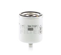 Fuel filter Spin-on Filter WK 715/1 x MANN-FILTER