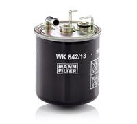MANN-FILTER Fuel Filter WK 842/13 In-Line - for MERCEDES-BENZ V-CLASS / SPRINTER 2.1D (00-06)