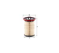 Fuel Filter PU8007 Mann 95811013400 95811013410 7P6127177 7P6127177A Quality New