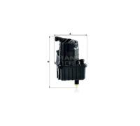 MANN-FILTER WK 939/3 Fuel Filter - for Cars + Transporters