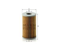 MANN-FILTER H 720 x Oil filter