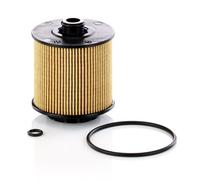 MANN HU 9009Z Oil Filter Insert 82mm Outer ⌀ With Gasket/Seal Fits Volvo XC40