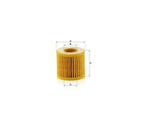 MANN HU6006Z Oil Filter Engine Service Replacement Fits Lotus Elise 1.6