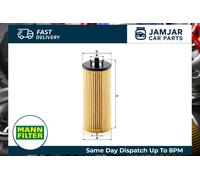 Oil filter Filter Insert HU 6015 z KIT MANN-FILTER for MINI BMW