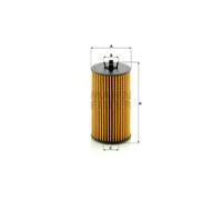 HU 6019 z Oil filter Oil filter set with gasket / gasket set - For Passenger Cars