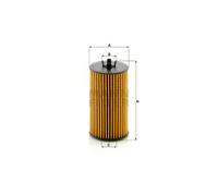 HU 6019 z Oil filter Oil filter set with gasket / gasket set - For Passenger Cars