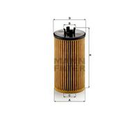 MANN HU612/2X Oil Filter Engine Service Replacement Fits Suzuki Wagon R 1.2