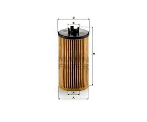 MANN HU612/2X Oil Filter Replacement Fits Opel Zafira 1.6 CNG Turbo VAN 1.8 VAN