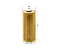 MANN-FILTER HU 615/3 x Oil Filter - CARS + TRANSPORTERS