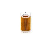 MANN-FILTER HU 7003 x Oil Filter - CARS + TRANSPORTERS