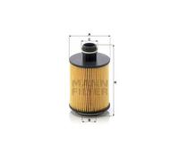 MANN-FILTER HU 7004/1 x Oil Filter - CARS + TRANSPORTERS