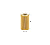 MANN HU7008z Oil Filter Replacement Fits Skoda Yeti 1.6 TDI 2.0 TDI 2.0 TDI 4x4