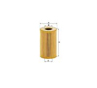Oil Filter Hu7008Z By Mann-Filter