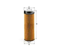 Oil Filter fits PORSCHE CAYENNE 92A, 9PA 3.0D 2009 on M05.9E Mann 95510722200