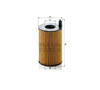 MANN-FILTER HU 8005 z Oil Filter - CARS + TRANSPORTERS