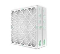 Mann+Hummel 20x20x4 MERV 8 Pleated HVAC AC Furnace Air Filters. 2 Pack. (Exact Size: 19.5 x 19.5 x 3.75 Inches)