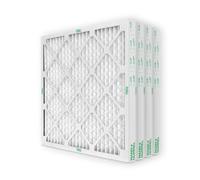 Mann+Hummel 20x25x2 MERV 8 Pleated HVAC AC Furnace Air Filters. 4 Pack. (Exact Size: 19.5 x 24.5 x 1.75 Inches)