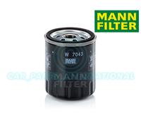 Mann Hummel OE Quality Replacement Engine Oil Filter W 7043