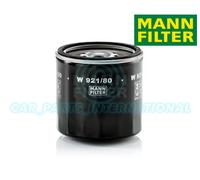 MANN-FILTER Oil filter W 921/80 M20x1.5 with one anti-return valve Spin-on Filter