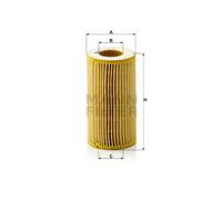 MANN-FILTER HU 718/6 x Oil filter