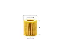 MANN Oil Filter With Gasket/Seal 79mm Height Fits BMW 4 Series M4 M4 Competition