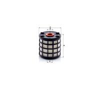 Fuel Filter fits FORD FOCUS 1.6 1.5D 2.0D 11 to 20 Mann 1870169 2247126 Quality