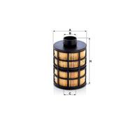 Fuel Filter fits FIAT SEDICI FY 1.9D 2.0D 06 to 14 Mann 51779083 6001073287 New