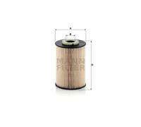 MANN PU9003z Fuel Filter Service Replacement Fits Ford Mondeo 2.0 TDCi