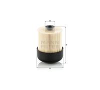 Fuel Filter PU9011ZKIT by Mann-Filter OE