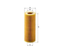 MANN-FILTER HU 721/4 x Oil filter