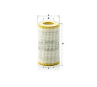 MANN-FILTER HU 718/5 x Oil Filter - CARS + TRANSPORTERS