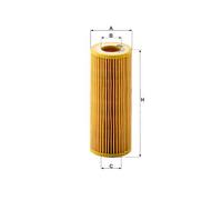 MANN-FILTER HU 721/4 x Oil filter