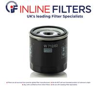 MANN-FILTER W 712/83 Oil Filter - for Cars + Transporters