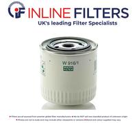 Mann W 916/1 Lube Filter - Genuine Mann - SKU: FMH-W916-1