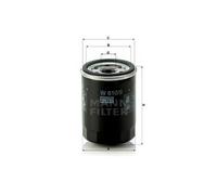 Original MANN-FILTER Oil Filter W 610/9 - For Passenger Cars