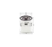 Mann+Hummel Oil Filter - W7050