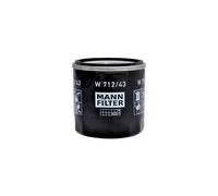 x1 Mann Oil Filter w712/43 with one anti-return valve Replaces W712/43(10)