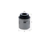 MANN W712/94 Oil Filter Replacement Fits Seat Altea XL 1.4 TSI 1.2 TSI