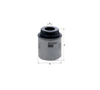 MANN-FILTER W 712/94 Oil Filter - for Cars + Transporters