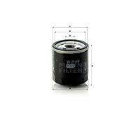 MANN-FILTER, W 714/4 Oil Filter
