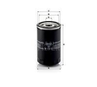 MANN-FILTER W 719/12 Oil Filter - for Cars + Transporters