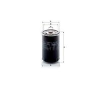 Oil filter Spin-on Filter W 719/29 MANN-FILTER for OPEL LDV LTI FERRARI AGRI