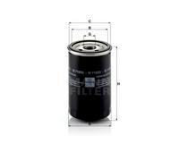 MANN-FILTER W 719/33 Oil filter