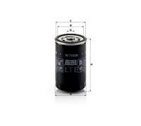 MANN-FILTER W 719/36 Oil Filter - CARS + TRANSPORTERS